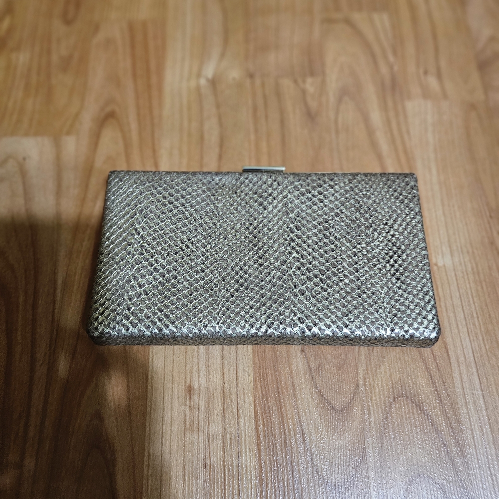 Banana Republic Gold Clutch